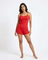 Women's "Main Character" Cami Sleep Set ✨🛌 | Clean Girl Aesthetic Chikoo