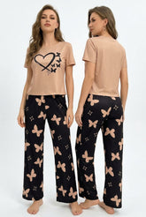 Women's Heart & Butterfly Star PJs Set π¦β