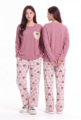 Title: Women's Romantic Heart Pajama Set Cozy & Dreamy π©·β¨ (CNS-052)