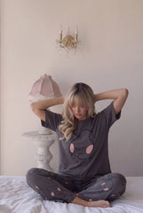 Women's Comfort Bunny Pajama Set Emotional & Soothing π°π (CNS-059)