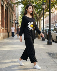 Women's "Cancel My Plans" Wide-Leg Set π¦β¨ | Main Character Energy