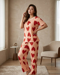 Women's "Big Heart Energy" Matching Set ❤️✨ | The Ultimate Soft Girl Fit