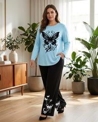 Women's "Fairycore Dream" Lounge Set π¦β¨ | Whimsical Graphic Co-ord