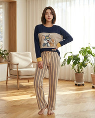Women's "Tom & Jerry" Graphic PJ Set πΏπΊ | Y2K Nostalgia Aesthetic