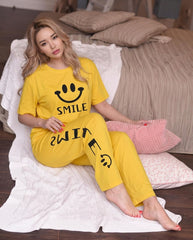 Women's Smiley Face Smile PJs Set 😊✨