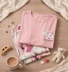 Women's Floral Pocket PJs Set πΈβ¨