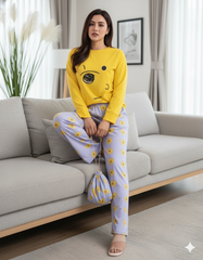 Women's "Hundred Acre" Nostalgia Set 🍯✨ | Classic Bestie Wide-Leg Duo