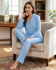Women's "Midnight Merlot" Button-Down Lounge Set 🍷✨ | Old Money Aesthetic