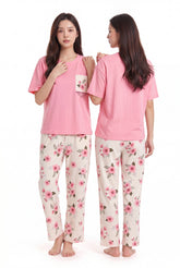 Women's Bloom & Chill Pyjama Set 🌸✨ (CNS-001)