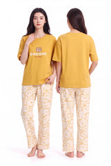 Women's Dream Cute Bears Kawaii Comfort Pajama Set 🐻💛 (CNS-014)