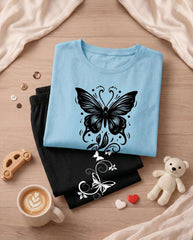 Women's "Fairycore Dream" Lounge Set π¦β¨ | Whimsical Graphic Co-ord Chikoo