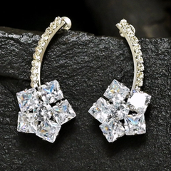 Crystal Star Earrings (CR-05)