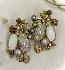 Jawahir Shimmering Star Earrings - ER-72