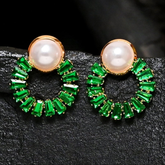 Little Round Pearl Earring (CR-11)