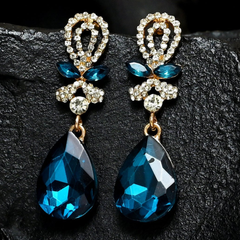 Precious Stone Earrings (CR-03)