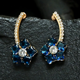 Crystal Star Earrings (CR-05)