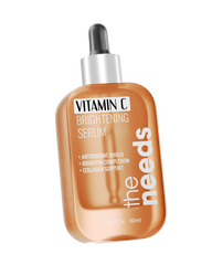 Vitamin C Brightening Serum 30ml | Brighten dull looking skin and bring back a fresh healthy glow with Vitamin C, Niacinamide and Ferulic Acid.
