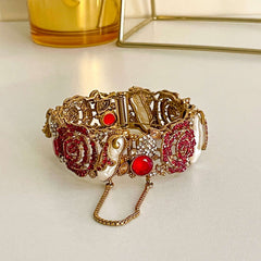 Kangan e Sitare Rose Quartz Radiance Bangles BN-46 Chikoo