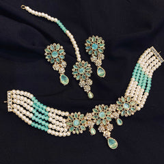 Pearl Charm Fantasy Choker Set CS-43