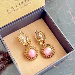 Gul e Jahaan Gemstone Cascade Earrings ER-77