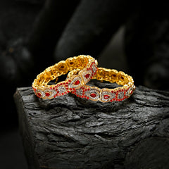 Crystal Craze Bangles - (BN-10)