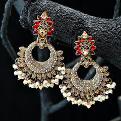 Vintage Oasis Hoop Earrings - ER-57