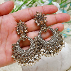 Vintage Oasis Hoop Earrings - ER-57