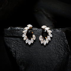Pear Diamond Shape Earrings (CR-15)