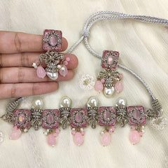 Zewar-e-Moti Pearl and Meena Choker CS-45 Chikoo