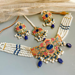 Moti-e-Chamak Royale Choker Set - CS-52