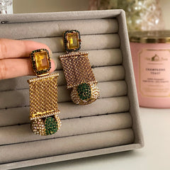 Kehkashan Sparkle Grace Earrings - ER-72