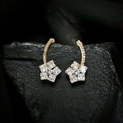 Crystal Star Earrings (CR-05)