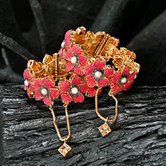 Pearl Blossom Bangles - BN-27