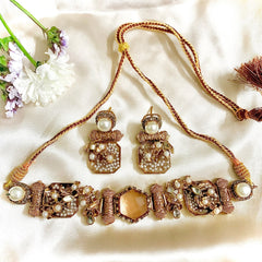 CShan e Heera Emerald Radiance Choker Set CS-48