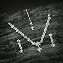 Crystal Cascade Jewellery Set - (S-12)