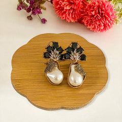 Duraiya Majesty Mother of Pearl Earrings - ER-71