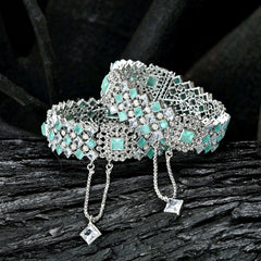 Royal Empress Zircon Bangles - BN-34 Chikoo