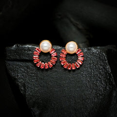 Little Round Pearl Earring (CR-11)