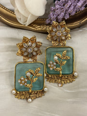 CShan e Heera Emerald Earrings Chi-48