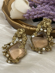 Gul e Jahaan Gemstone Cascade Earrings Chi-77