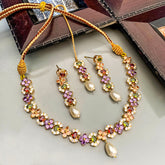 Khushbu Graceful Garden Necklace Set - S-51