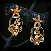 Round Stone Earrings (ER-07)