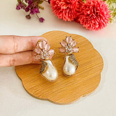 Duraiya Majesty Mother of Pearl Earrings - ER-71