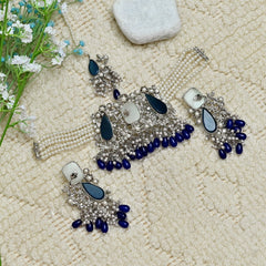 Emerald Pearl Enchantment Choker Set - (CS-08)