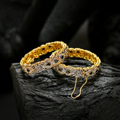 Crystal Craze Bangles - (BN-10)