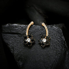 Crystal Star Earrings (CR-05)