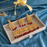 Heer e Moti Square Symphony Necklace Set S-47