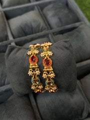 Whispering Pearls Bangles (Chi-53) Chikoo