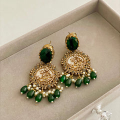 Norah Droplet Sparkling Earrings - ER-63
