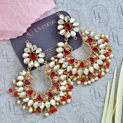 Rajwadi Kundan Eariings - (ER-50)